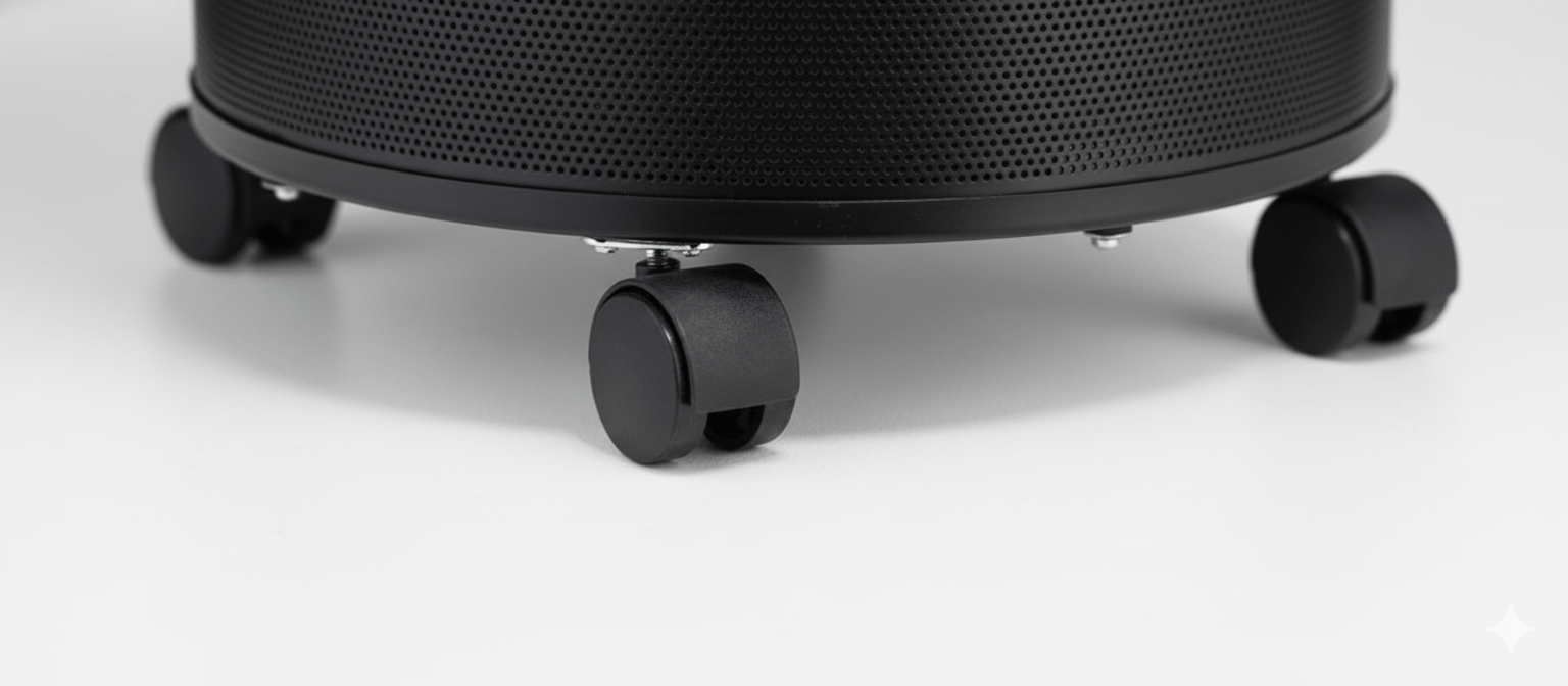 Airpura T600/700 Replacement Bottom with Casters - Pure n Natural Systems