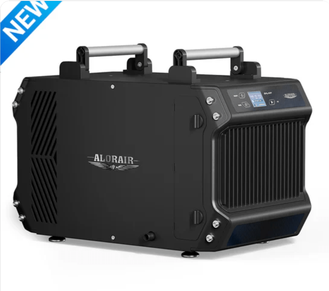 AlorAir Galaxy 60 | 145 PPD Crawlspace Dehumidifier Size for up to 1,800 Sq.Ft - Pure n Natural Systems