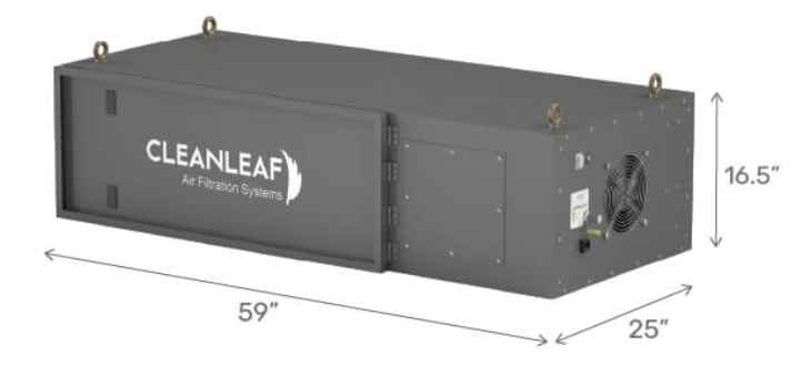 CleanLeaf CL1250-DC7 Ductable Air Cleaner – Pure N Natural Systems