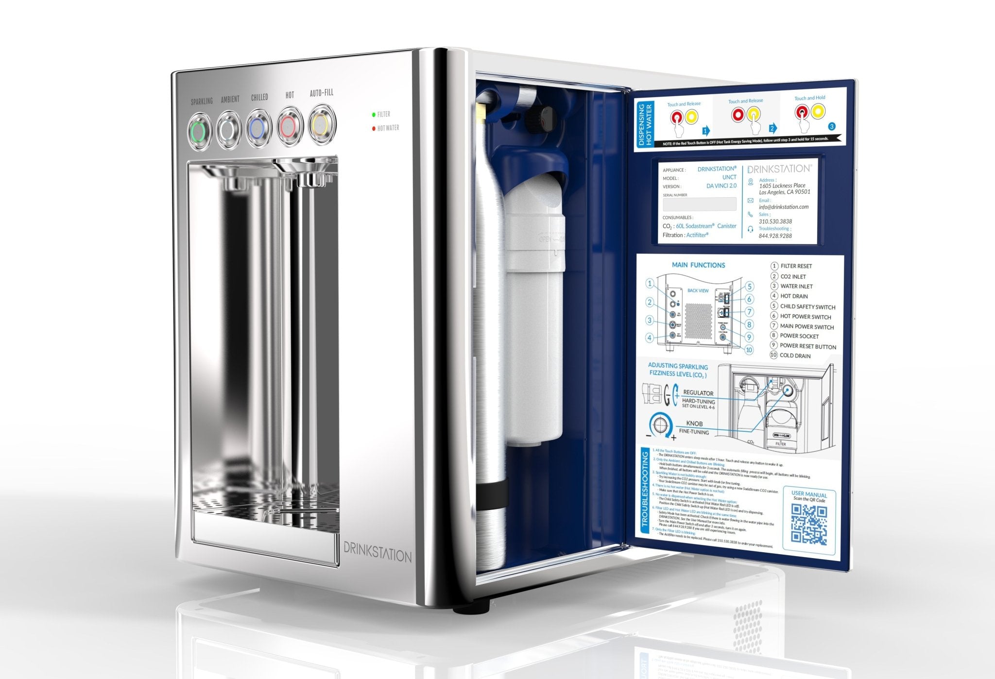 Da Vinci 2.0 Drinkstation - Pure n Natural Systems