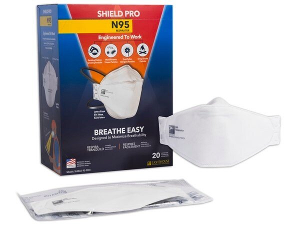 SHIELD - 95 - PRO N95 Disposable Respirator - Pure N Natural Systems - Pure n Natural Systems