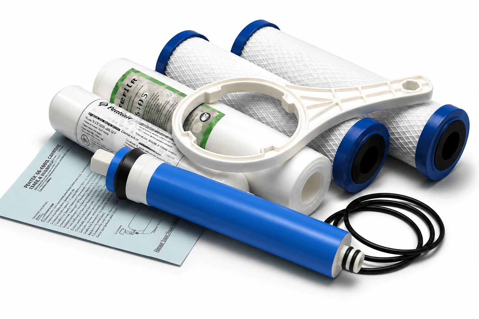 Vertex FK-101 + RO Membrane Complete Annual Filter Kit - Pure n Natural Systems