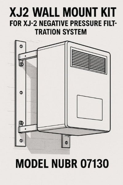 XJ2 Wall Mount Kit for XJ - 2 Negative Pressure Filtration System 07130 - Pure n Natural Systems
