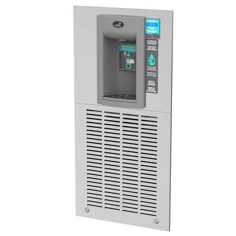 Aqua Pointe Hands - Free Electronic Filtered Water Sports Bottle Filler - Flush Mount - Pure n Natural Systems