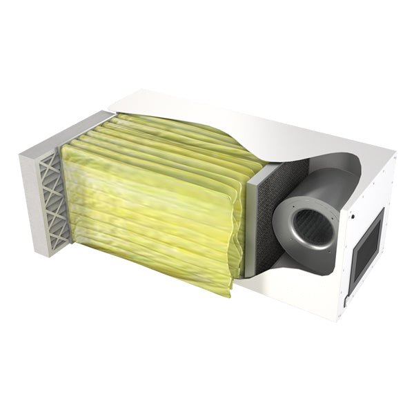 CleanLeaf CL2500 - C10 Air Filtration System with 10 lbs. of Carbon - 2400 CFM - SMOKE + ODOR REMOVAL - Pure n Natural Systems