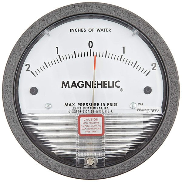 CleanLeaf - Optional Magnehelic Pressure Gauge - Pure n Natural Systems