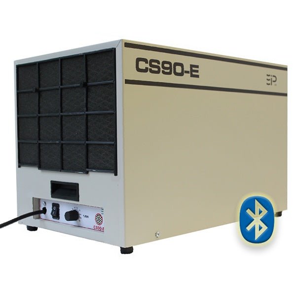 Ebac CS90 Dehumidifier | 70 Pint High - Capacity Commercial Dehumidifier | 8,369 Cu. Ft. Areas | Optional Bluetooth - Pure n Natural Systems