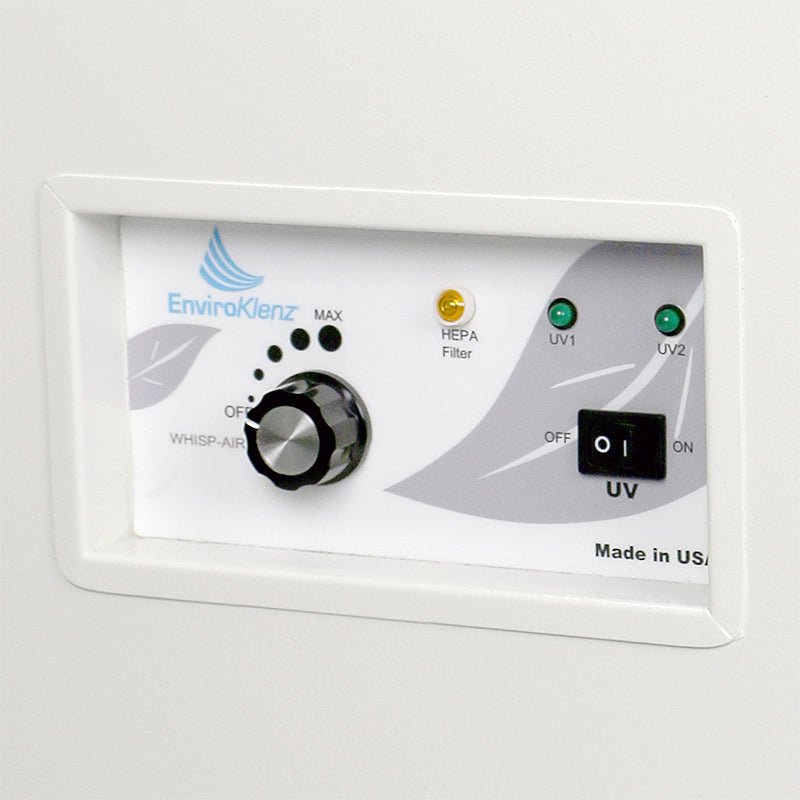 EnviroKlenz UV | Portable HEPA Air Purifier with Germicidal Ultraviolet Light - Pure n Natural Systems