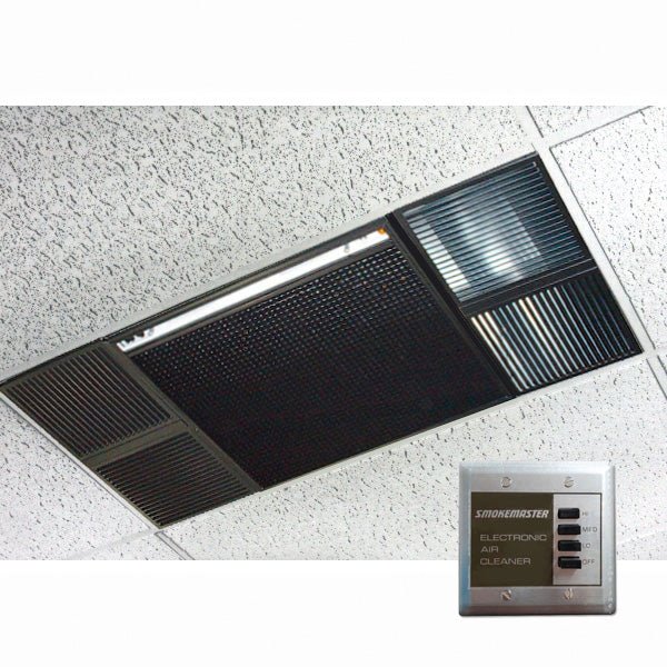 EverClear CM - 11F | Deluxe Flush Mount Smoke Eater with 44 lbs. of Carbon - 400 - 850 CFM - Pure n Natural Systems