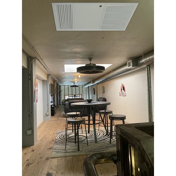 FM - 22 | Solid Ceiling Commercial Flush Mount Smoke Eater - 650 - 850 CFM - Pure n Natural Systems