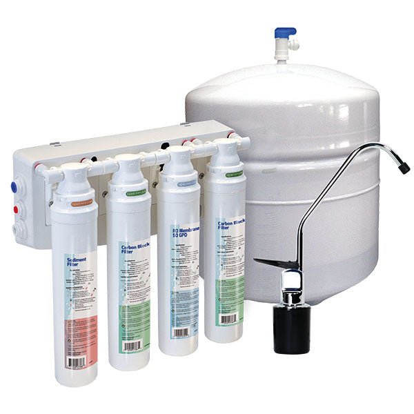 PURE QCRO | Quick Connect 4 - Stage Reverse Osmosis Drinking Water Purifier - Pure n Natural Systems