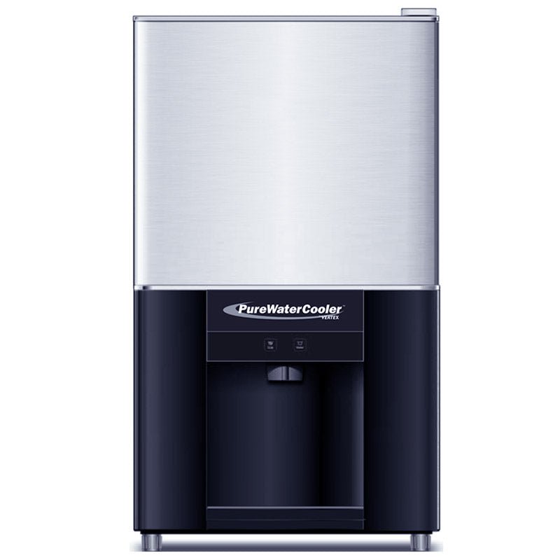 PWC - 850 | Vertex Countertop Ice Maker + Water Dispenser Produces 20 Pounds of Ice Per Day - Pure n Natural Systems