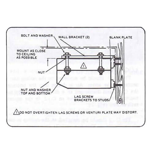 Smokemaster C - 12 | Optional Wall Mount Kit - Pure n Natural Systems