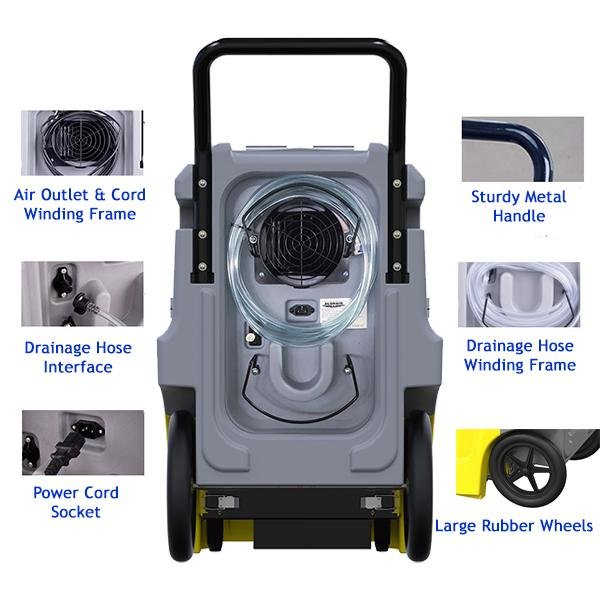 Storm ULTRA Dehumidifier | 90 Pint Commercial Restoration Dehumidifier - Pure n Natural Systems