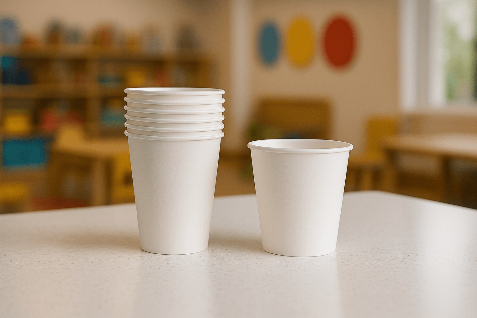6.5 oz Paper Cups - Pure n Natural Systems