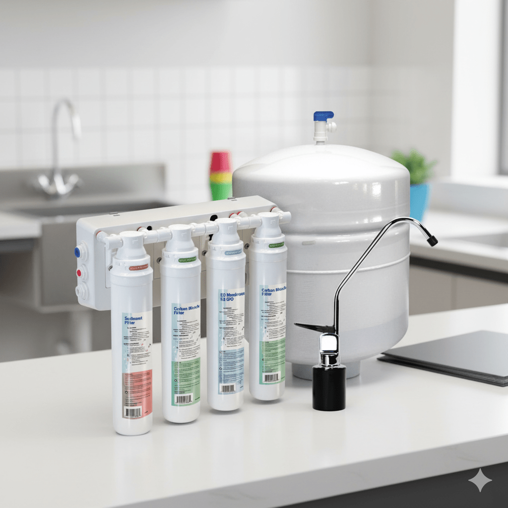 PURE QCRO 4 - Stage Drinking Water Purifier - Pure n Natural Systems