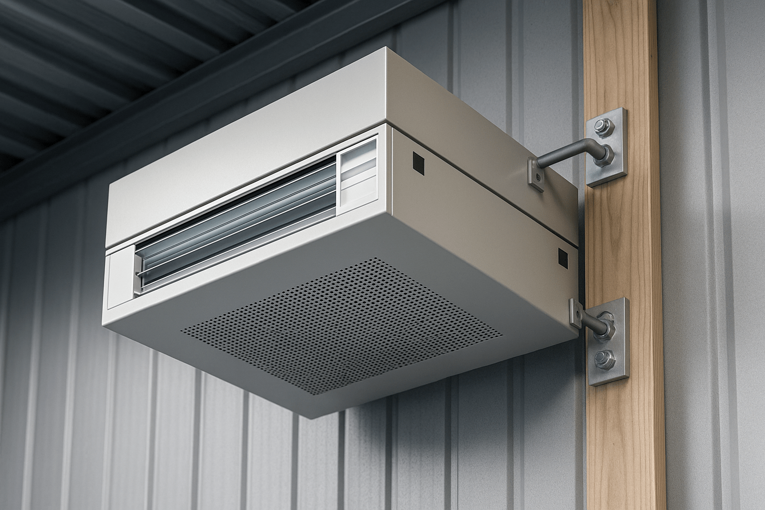 Smokemaster C - 12 | Optional Wall Mount Kit - Pure n Natural Systems