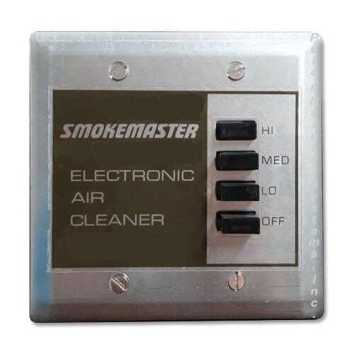 Optional 3 Speed Wall Switch Kit for Smokemaster C-12 Surface Mount Electronic Air Cleaner for Tobacco Smoke