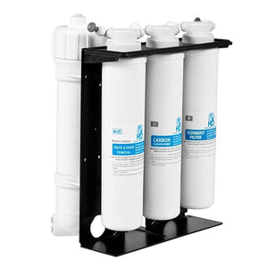 The Optional 4 Stage Filter Pack is Easily Accessible with Easy to Change Filter Cartridges