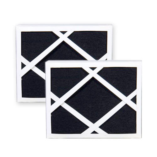 Replacement HEPA filters for LA-Series Media Smoke Eaters. 2-pack HEPA filters with integrated carbon