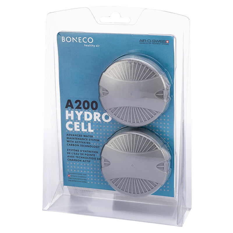 Keep the water in your BONECO humidifier fresh with Activated Carbon - A200 Hydro Cell Pack of 2