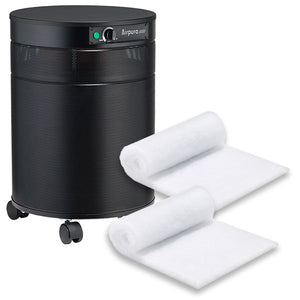 Airpura UV600 Air Purifier with Germicidal UV (black) + First Year Starter Pack