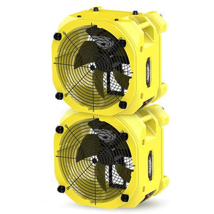 Zeus Extreme Air Mover is Stackable Horizontally