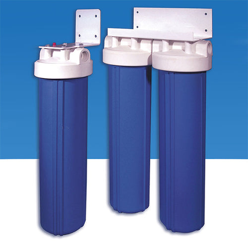 BLUE-20 Whole House Water Filter - Available in 1, 2 and 3 Filtration Stages