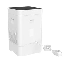 The BONECO H300 Air Purifier and Humidifier  plugs in to any 120V electrical socket.