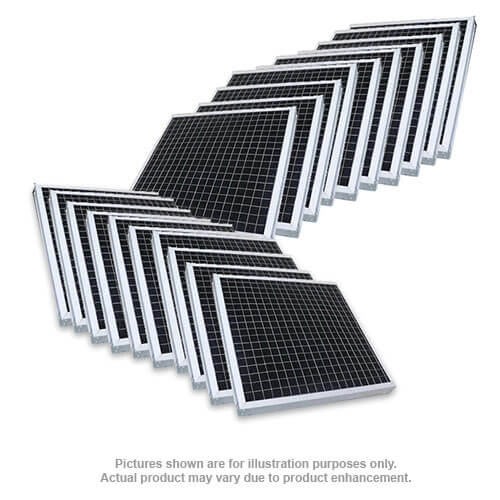 Replacement Carbon Filter Kit for CM-11F Smoke Eater - Includes 20 carbon panel filters