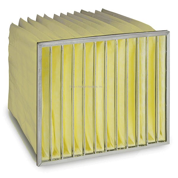 CleanLeaf 15 - inch 12 - Pocket Bag Filter - Pack of 4 - 2500 / 3000 Series - Pure n Natural Systems