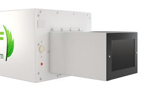 CleanLeaf Optional Unit Mounted Silencer - 6 - 8 d(B)A Noise Reduction - Pure n Natural Systems