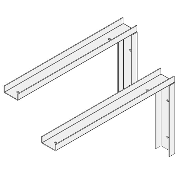 CleanLeaf Optional Wall Mounting L - Brackets - Pure n Natural Systems