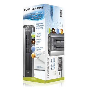 FourSeasons 4-in-1 Heater, Air Purifier, Humidifier and Fan - Box