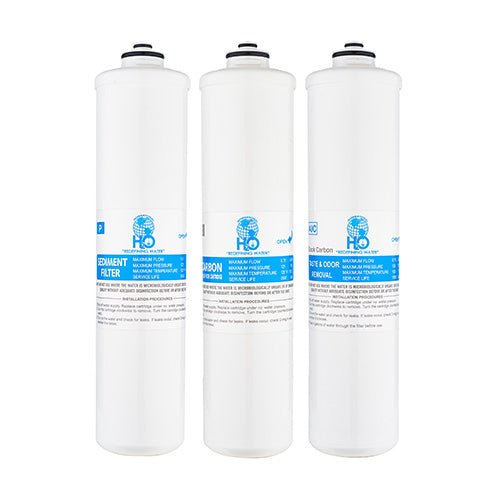 H2O Twist Off Replacement 3 - Stage Filter Pack - Pure n Natural Systems