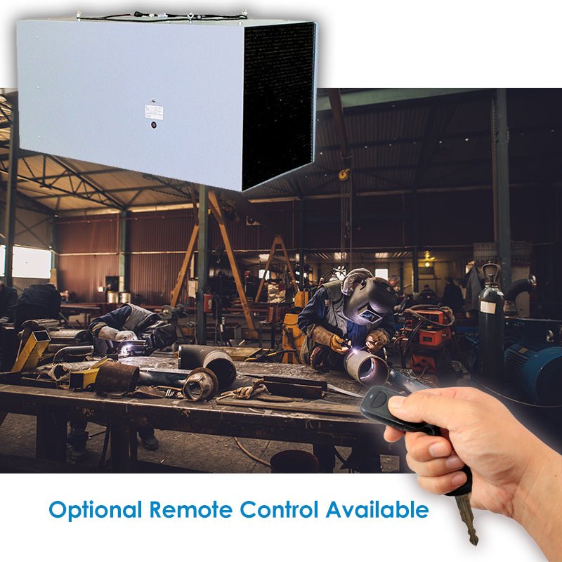 Interceptor 2000 | Industrial Strength Commercial Air Cleaner - 1450 - 1650 CFM - Pure n Natural Systems