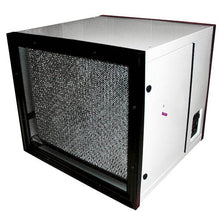 LA-2000-MC Media and Carbon Surface Mount Air Cleaner for Dust and Smoke Removal - WHITE