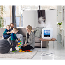 The BONECO U700 Cool or Warm Mist Humidifier will add moisture to any room or area up to 1,000 square feet.