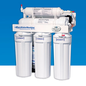 Reverse Osmosis PT-505 PureWaterMachine 5-Stage RO Water System with Booster Pump