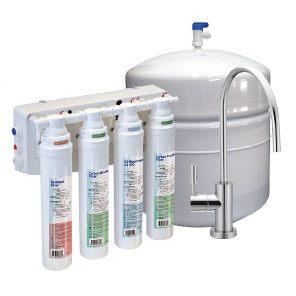 PURE QCRO | Quick Connect 4 - Stage Reverse Osmosis Drinking Water Purifier - Pure n Natural Systems