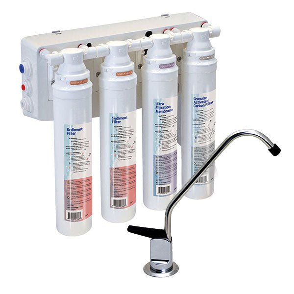 PURE QCUF | Quick Connect 4 - Stage Ultrafiltration Water Filtration System - Pure n Natural Systems