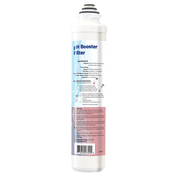 PURE | Quick Connect pH Booster Filter - 41407007 - Pure n Natural Systems