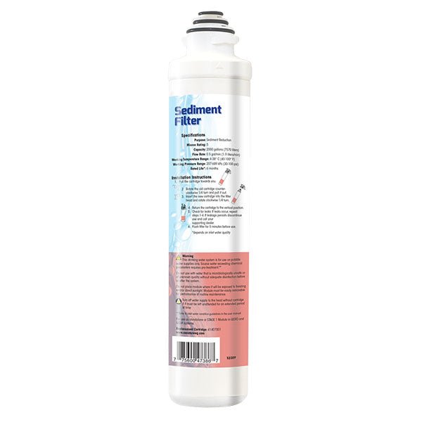 PURE | Quick Connect Sediment Filter - 41407001 - Pure n Natural Systems