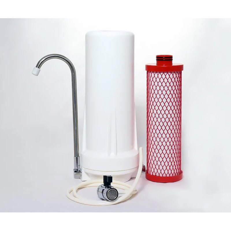 Red - D | Countertop Water Filter with Superior Ultrafiltration - Pure n Natural Systems