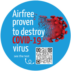 Airfree Iris 3000 is proven to destroy COVID-19 virus