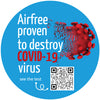 Airfree P1000 is proven to destroy COVID-19 virus