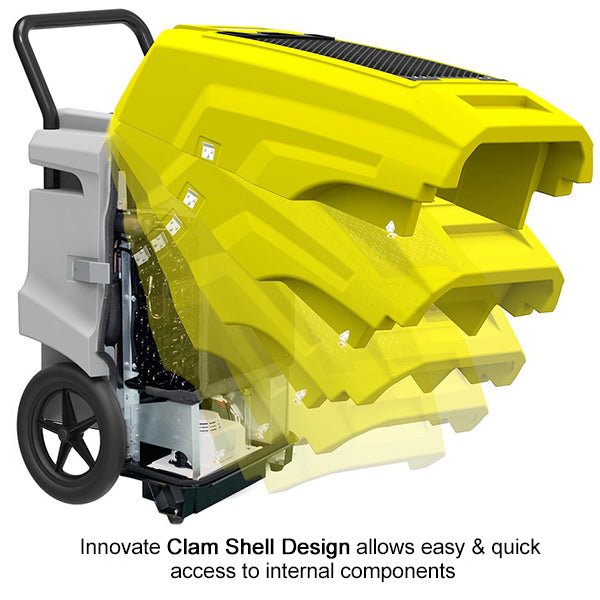 Storm PRO | SMART 85 Pint Portable Restoration Dehumidifier - Pure n Natural Systems