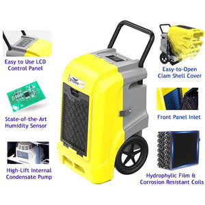 Storm ULTRA Commercial Restoration Dehumidifier - Loaded with Features