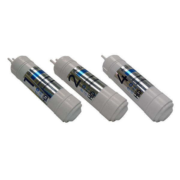 3-Stage Replacement Water Filter Pack - U-Type 10-inch